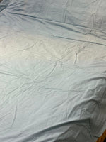 Plain Light Blue King‑Size Duvet Cover