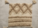 TRIBAL LUXE DIAMOND CUSHION COVER