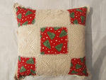 Christmas Tree Patchwork Cushion Cover