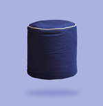Footstool Round β Denim πβ¨