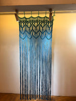 Ocean Wave Boho Macramé Curtain