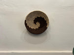 Earth‑tone Spiral Sabai Grass Wall Hanging