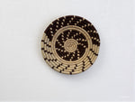 Earth‑Tone Spiral Sabai Grass Wall Hanging