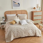 Ethereal Reverie Tufted Duvet Cover – Luxurious & Eco-Friendly Bedding