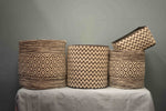 Nomad Weave Laundry Basket – Set of 4 | Handcrafted Elegance Meets Everyday Utility - Laundry Basket set-of-4