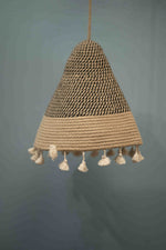 Boho Aura Tassel Pendant Lampshade