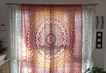Solar Chakra Mandala Curtains