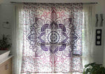 Mystic Aurora Mandala Curtains