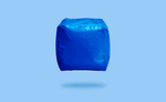 Ocean Blue Footstool