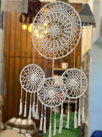 "Ethereal Aura" White Dreamcatcher Set- zen-boho-bliss