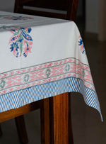 Coral Bay Garden Tablecloth in Rectangle shape – Vibrant Elegance for Every Occasion