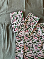 Arctic Pine Border Bed Sheet Set