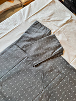 Rustic Micro-Check Border Bed Sheet Set