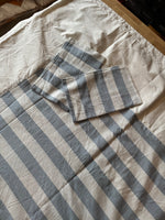 Slate Stripe Border Bedspread Set