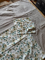 Moss & Marigold Floral Border Bedspread Set
