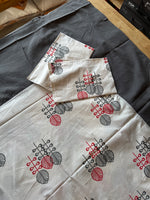 Scarlet & Slate Abstract Border Bedspread Set