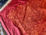 The Crimson Vineyard Border Bed Sheet Set