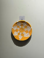 Golden Lattice Sabai Wall Hanging
