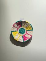 Kaleidoscope Wheel Sabai Wall Hanging