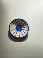 Cobalt Spoke Sabai Wall Hanging