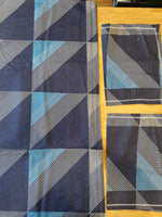 Midnight Prism Oliver Super King Size Bedsheet