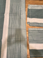 Oliver King Size Bedsheet: Slate Horizon