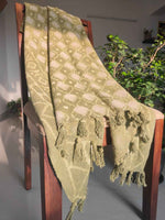 Sage Mosaic Sofa Throw-elegant-comfort-in-serene-green