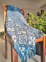 Indigo Odyssey Sofa Throw-a-journey-of-elegance-and-comfort