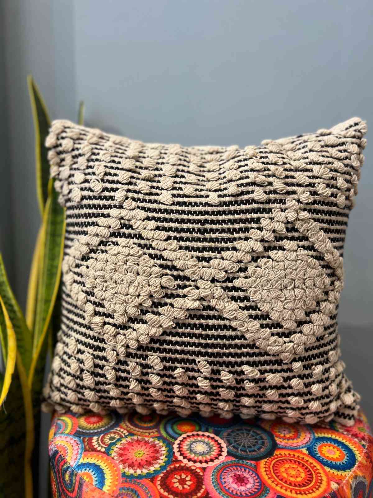 ✨ Stellar Drift Cushion Cover – Cosmic Elegance for Modern Interiors ✨