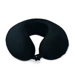 travel-neck-pillow-black-u-shaped-soft-memory-foam
