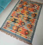 Mesa Dawn Kilim Rug-sunrise-inspired-elegance-in-geometric-design-64-size