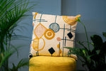ModSquare Geometric Cotton Cushion Cover – Modern Chic Accent