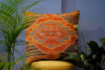 Crimson Sunset Kilim Cushion Cover