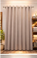 Elegant Beige Blackout Curtain