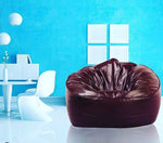Mudda Chair Bean Bag – Choco Brown Leather Fabric
