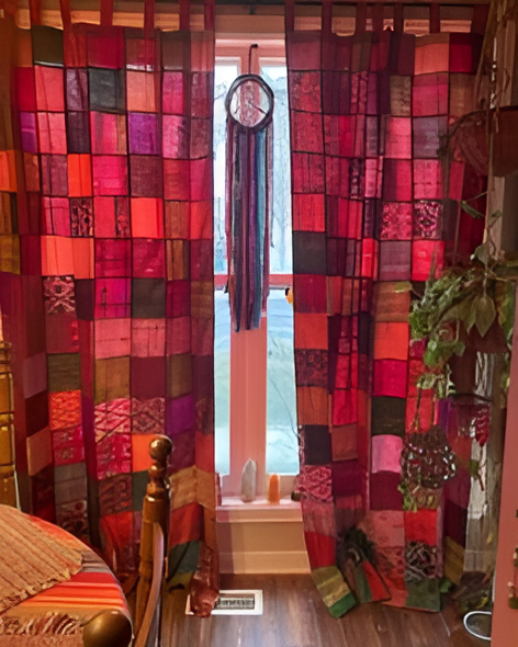 Silk Patchwork Curtains: A Blend of Elegance and Functionality for Your Home