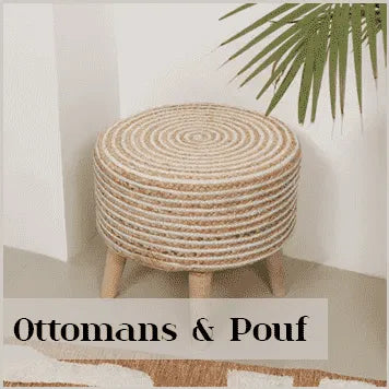 Ottomans & Pouf