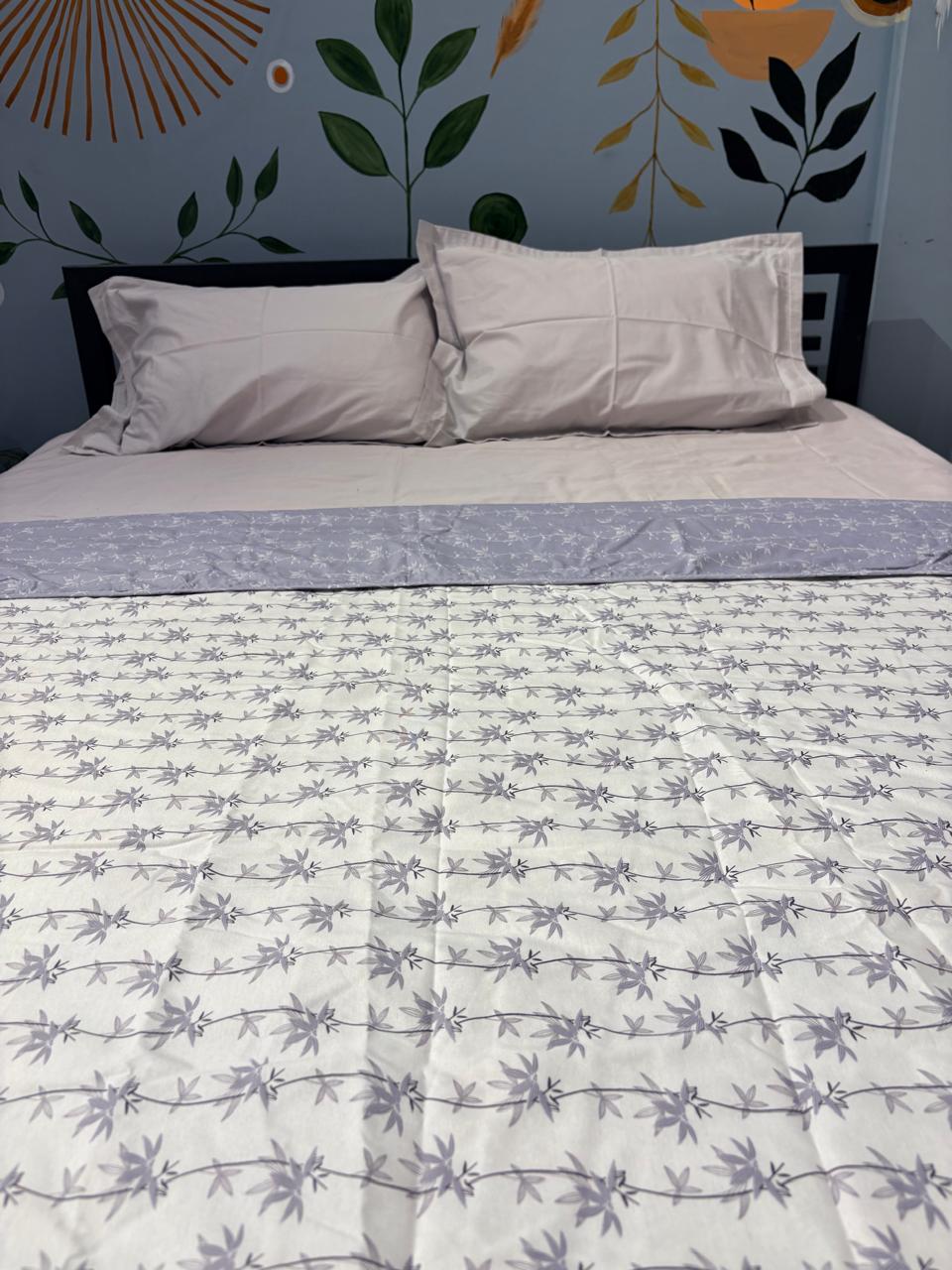 ELEGANT FLORAL VINE PATTERN DOHAR