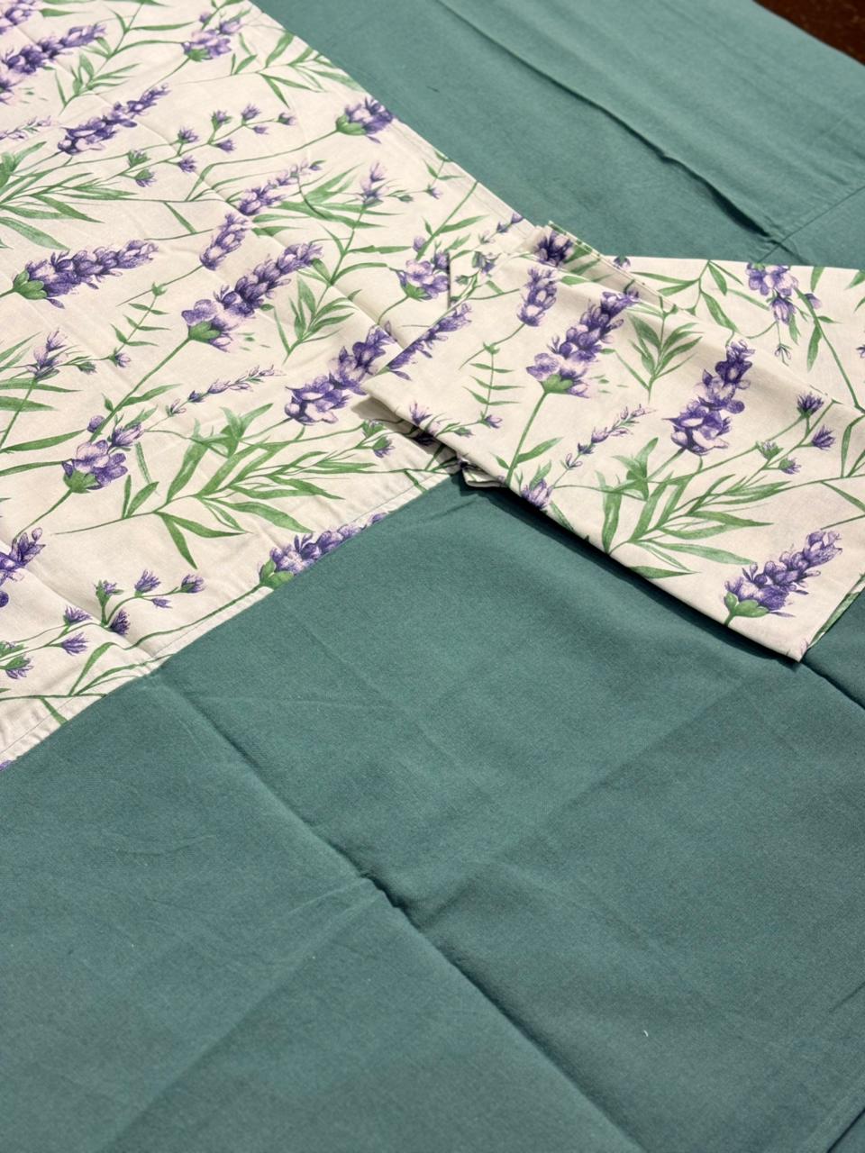 ELEGANT FLORAL BORDER BEDSHEET