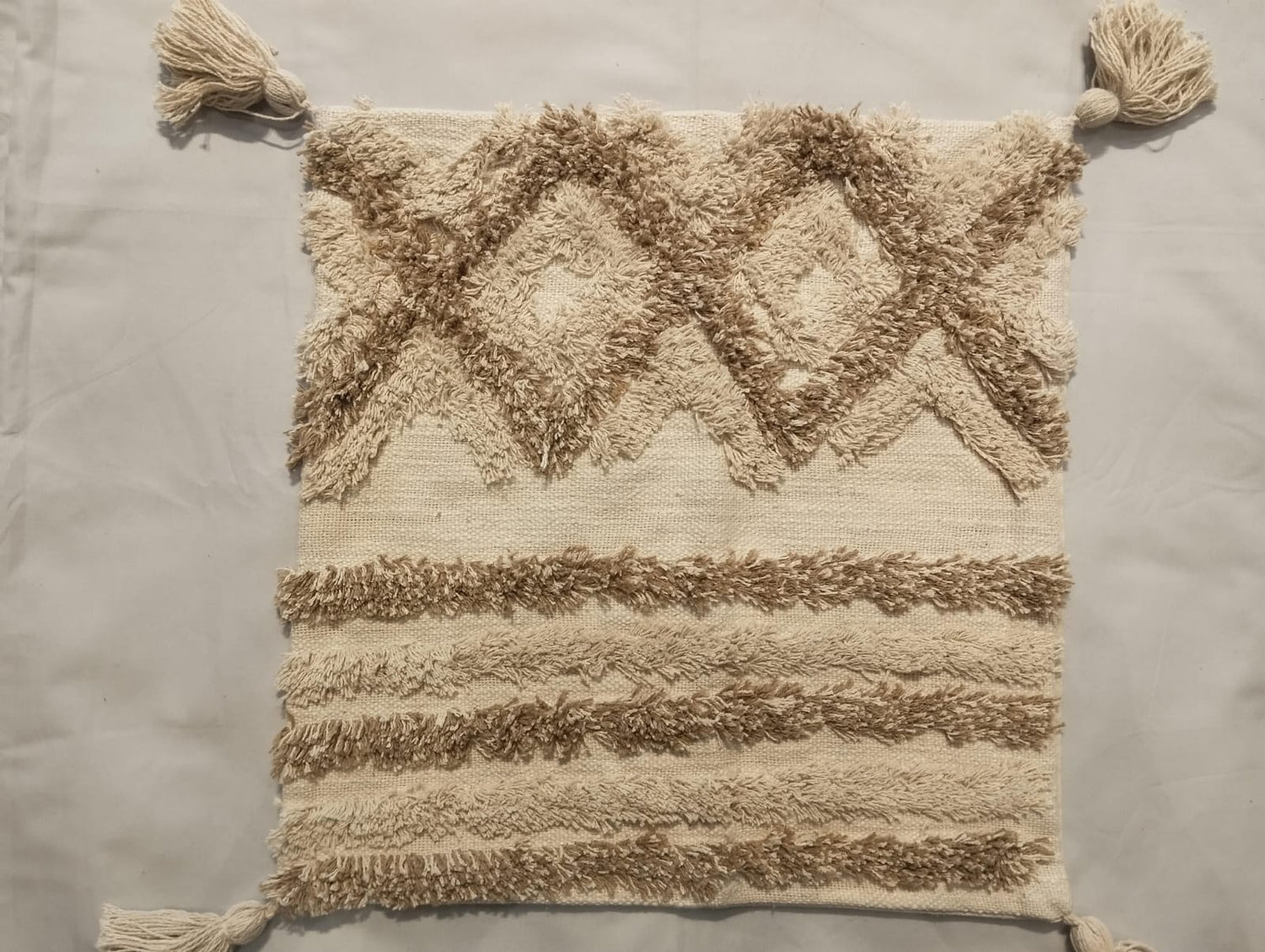 TRIBAL LUXE DIAMOND CUSHION COVER