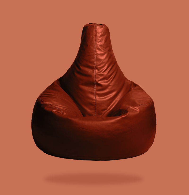 Choco Brown Gaming Bean Bag Cover Only