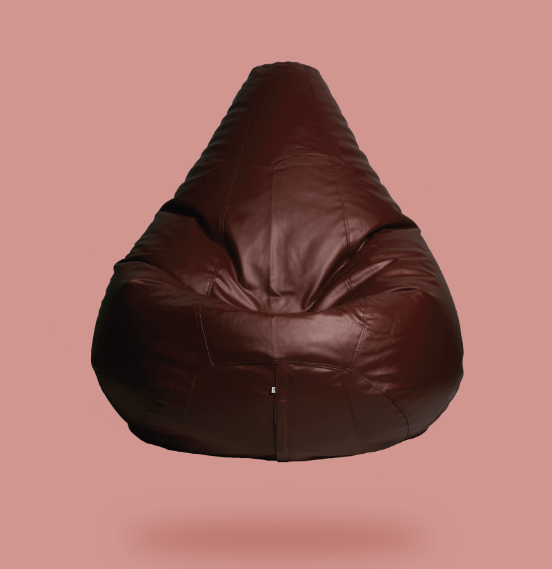 Choco Brown Classic Sac Bean Bag Cover Only