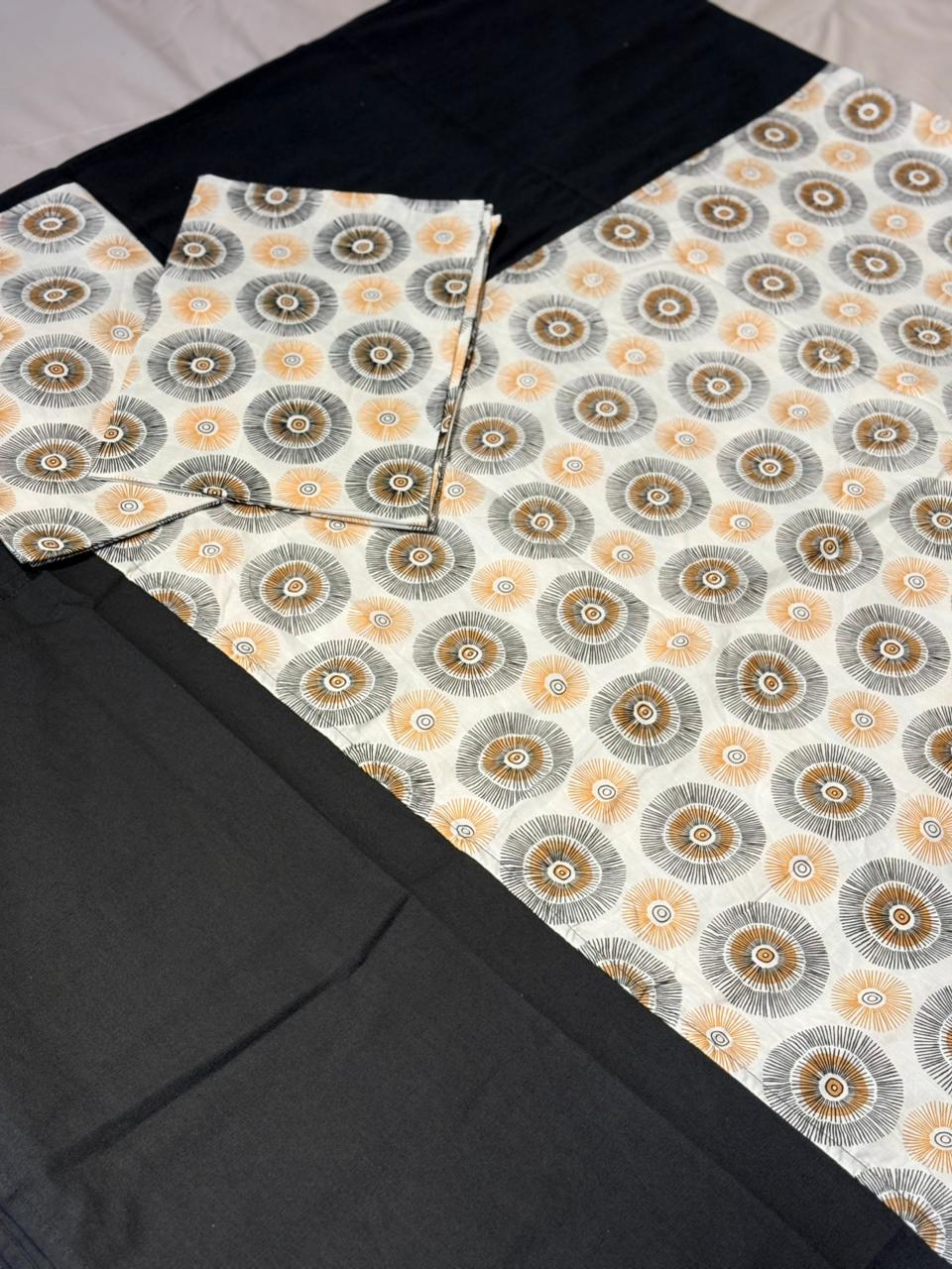 ELEGANT GEOMETRIC BORDER BEDSHEET