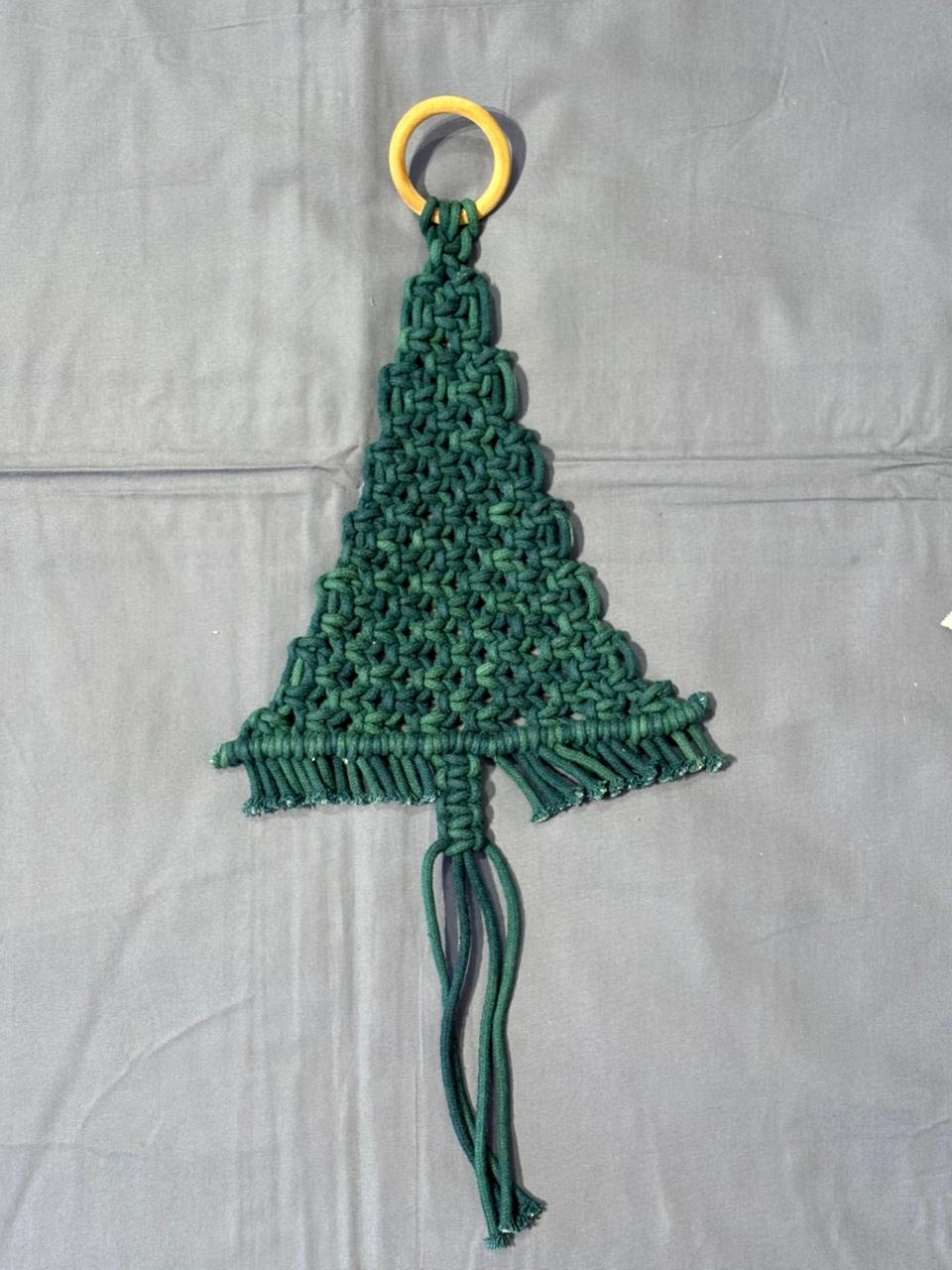 Emerald Macramé Tree Wall Hanging