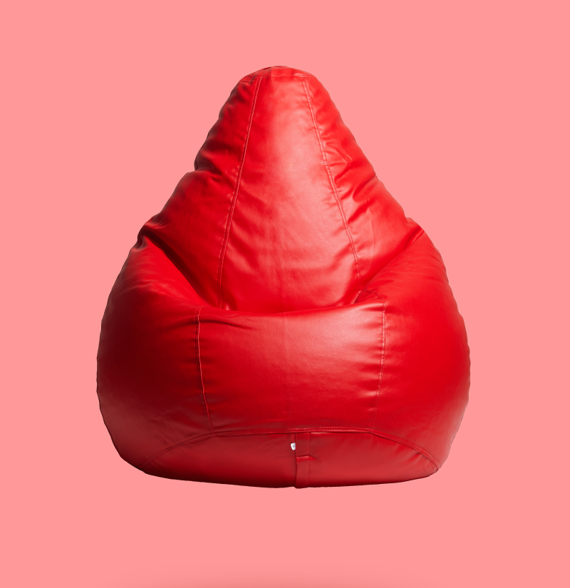 Ted Red Classic Sac Bean Bag with Beans
