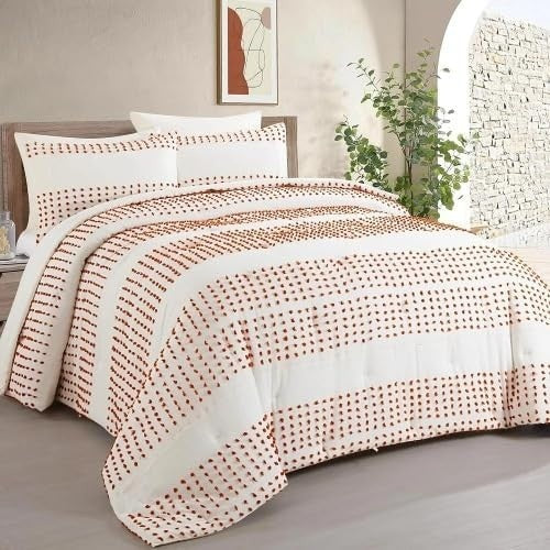 Rainfall Mosaic Tufted Duvet Cover – Luxury & Eco-Friendly Bedding