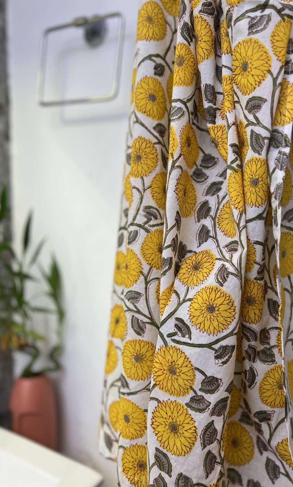 marigold-meadow-premium-cotton-curtains-vintage-botanical-print-golden-dandelion-collection-set-of-2-luxury-ready-made-drapes-by-bear-teddy-home-decor