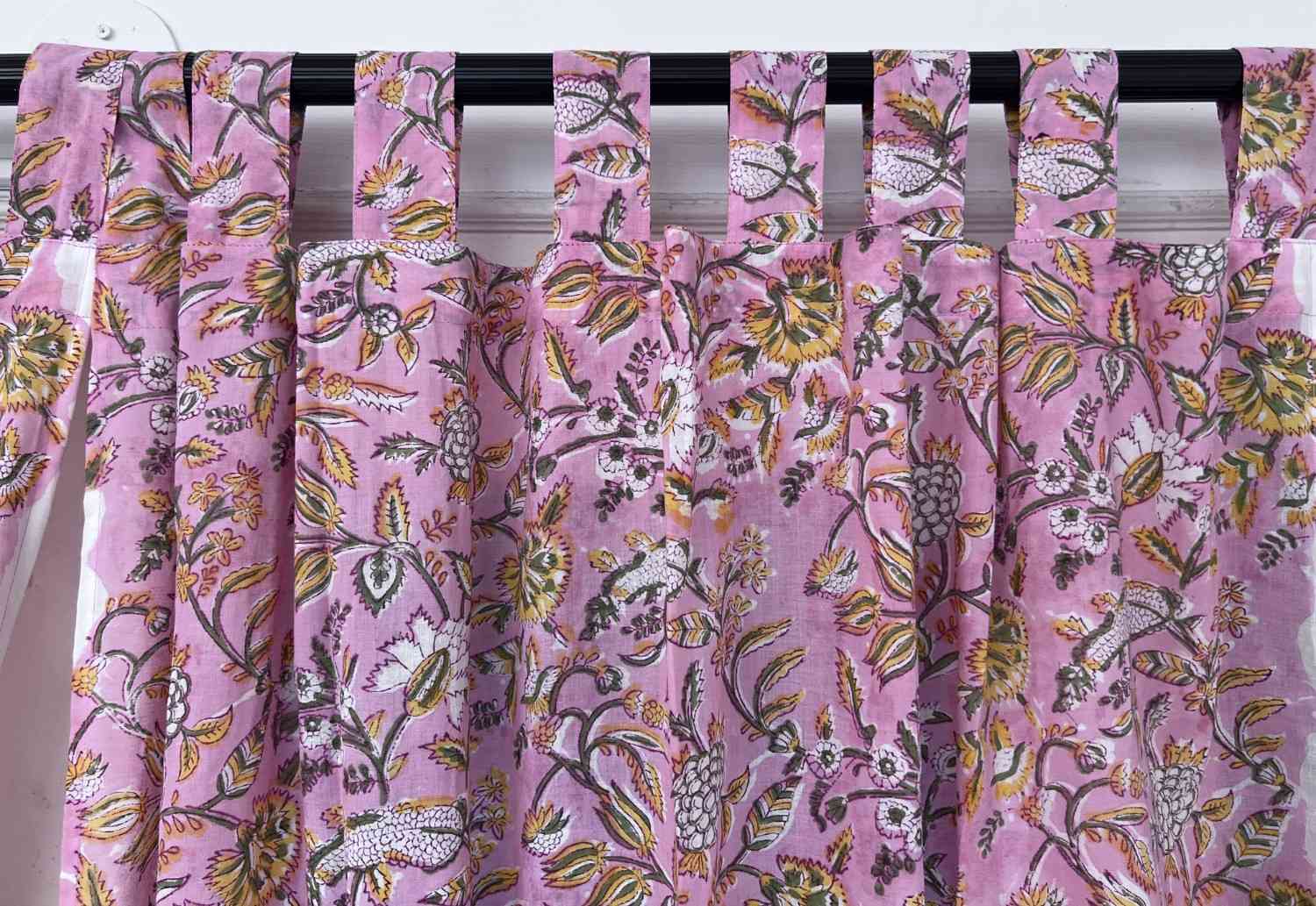 lotus-empress-ready-made-cotton-curtains-set-of-2-enchanted-blush-collection-artisanal-luxury-by-bear-teddy-home-decor