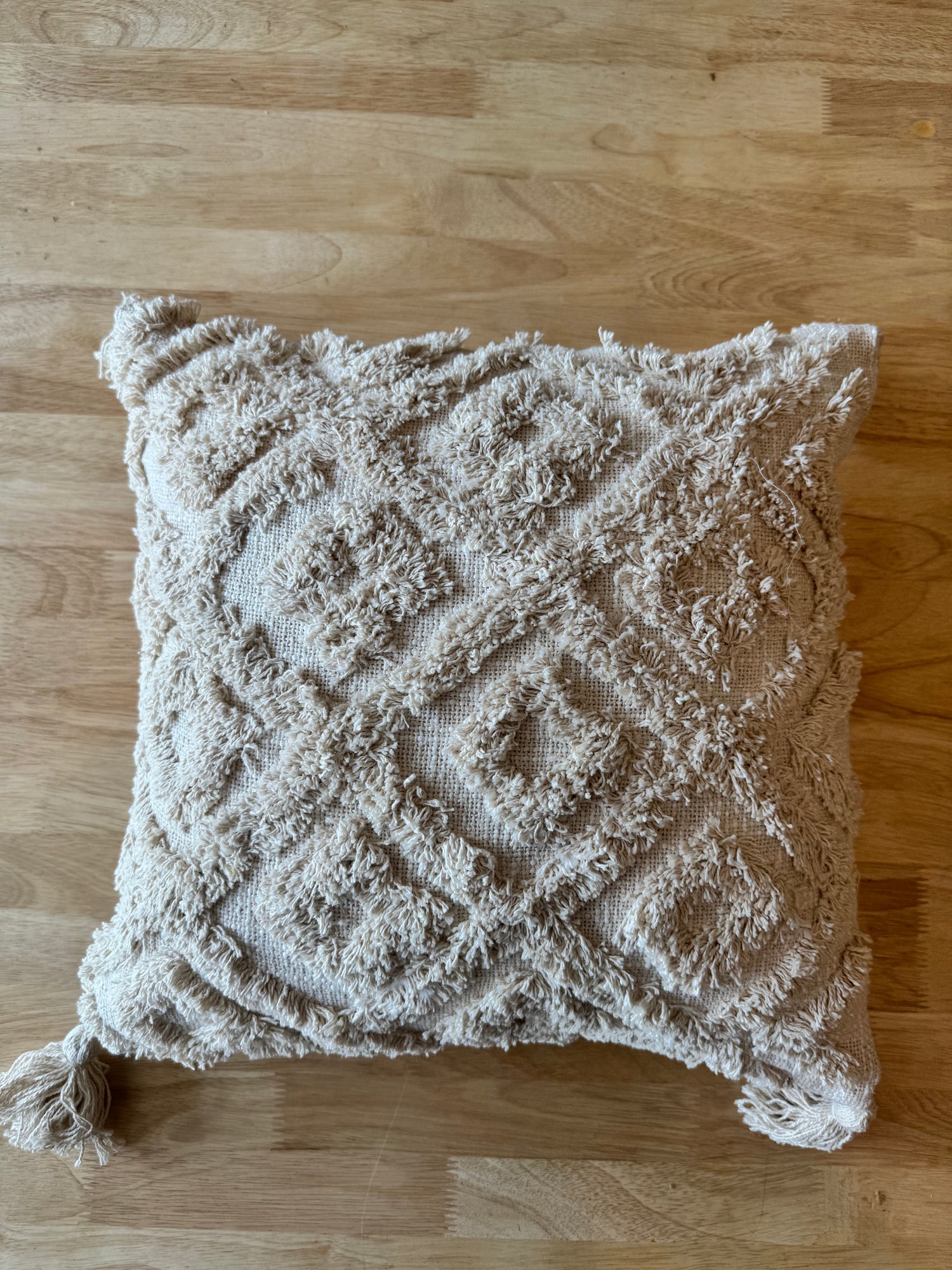 The Tufted Rhombus Cushion Cover