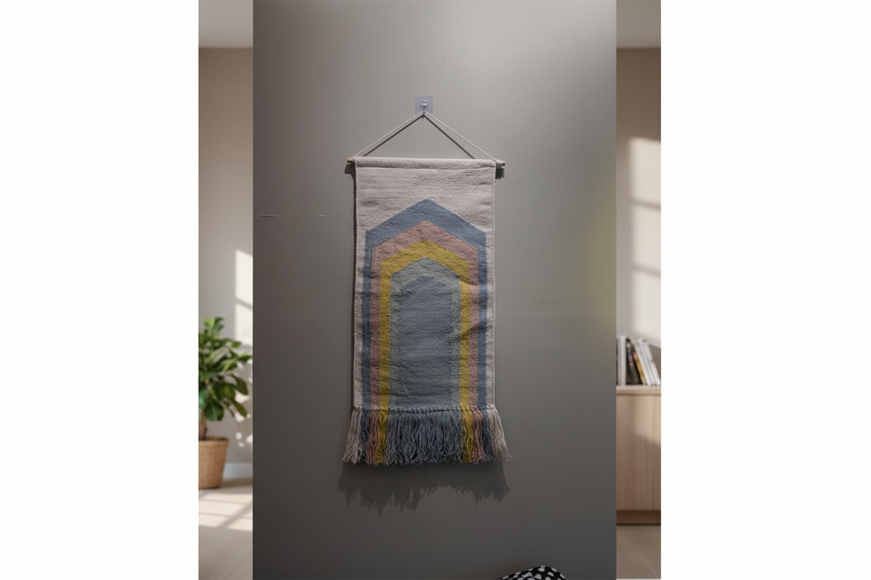 Pastel Archway Woven Tapestry